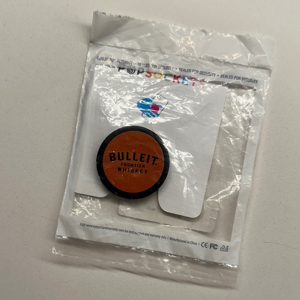 Bulleit Frontier Whiskey Pop Socket Phone Grip